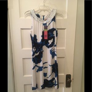 Tory Burch Isla Silk Dress. Sz4 NWT